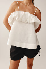 FLEUR TOP - IVORY