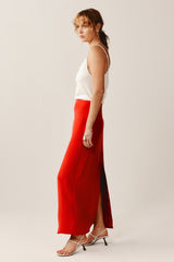IRIS SKIRT - VERMILION