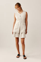 LEO VEST - BIRCH