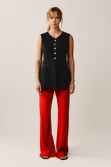 LEO VEST - BLACK