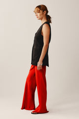LEO VEST - BLACK