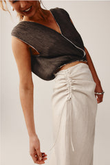 LUCA TOP - IVORY