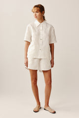 LUCIANA SHIRT - IVORY