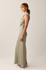 MAGGIE DRESS - WASABI