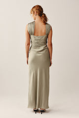 MAGGIE DRESS - WASABI