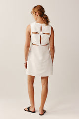 PRESLEY DRESS - IVORY