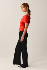 ROMMA TOP - VERMILION