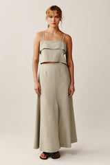 ZARA SKIRT - WASABI