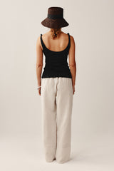 ALMETA SINGLET - BLACK