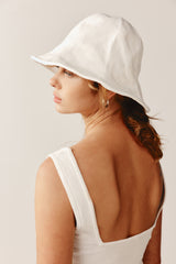 ABUELA HAT - IVORY EMBROIDERY