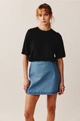 ELKA SKIRT - VINTAGE BLUE