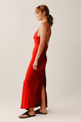 ELLE DRESS - VERMILION