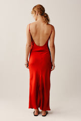 ELLE DRESS - VERMILION