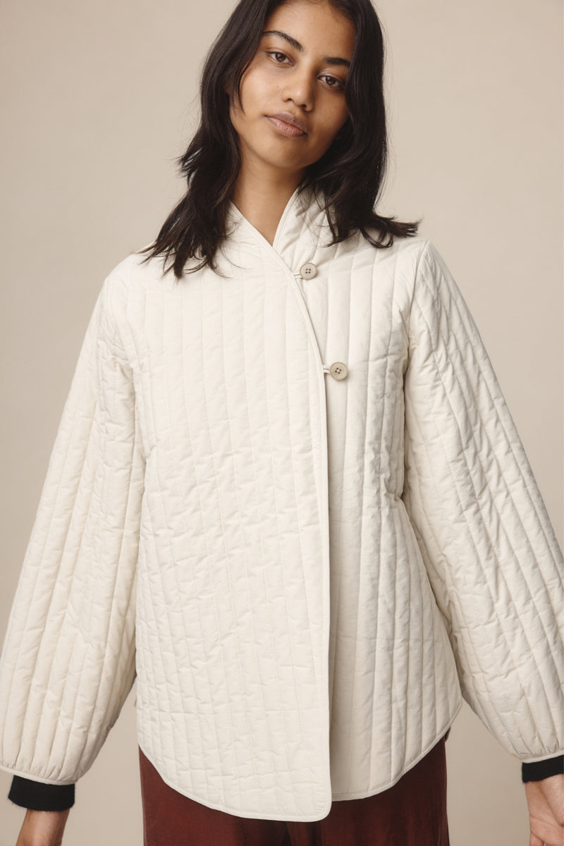 AGNES JACKET - PUTTY