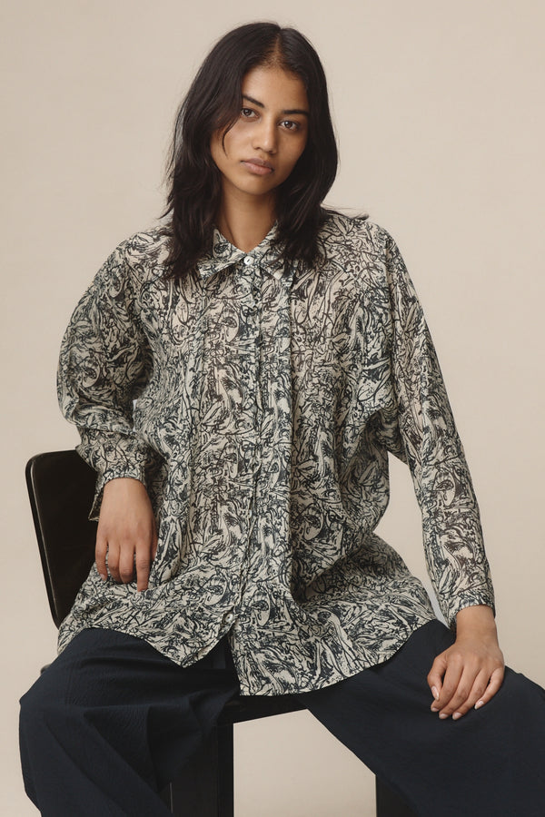 LIBERTY SHIRT - ECHO PRINT