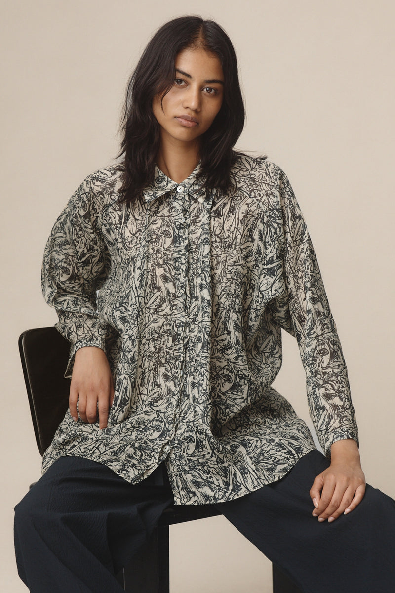 LIBERTY SHIRT - ECHO PRINT