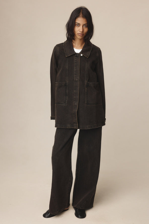 MONO JACKET - TOBACCO