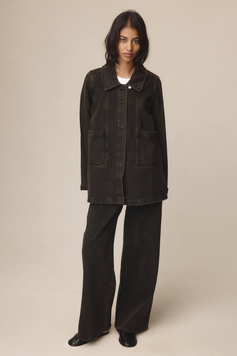 MONO JACKET - TOBACCO