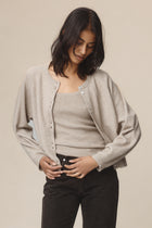 BABETTE CARDIGAN - BUFF