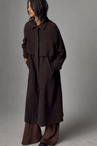 ANGELO COAT - CHOCOLATE