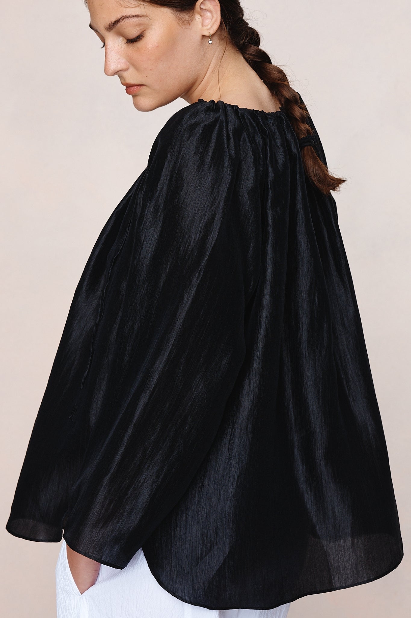 KASIA TOP - BLACK