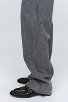 RELAXED CURVE JEAN - STONE
