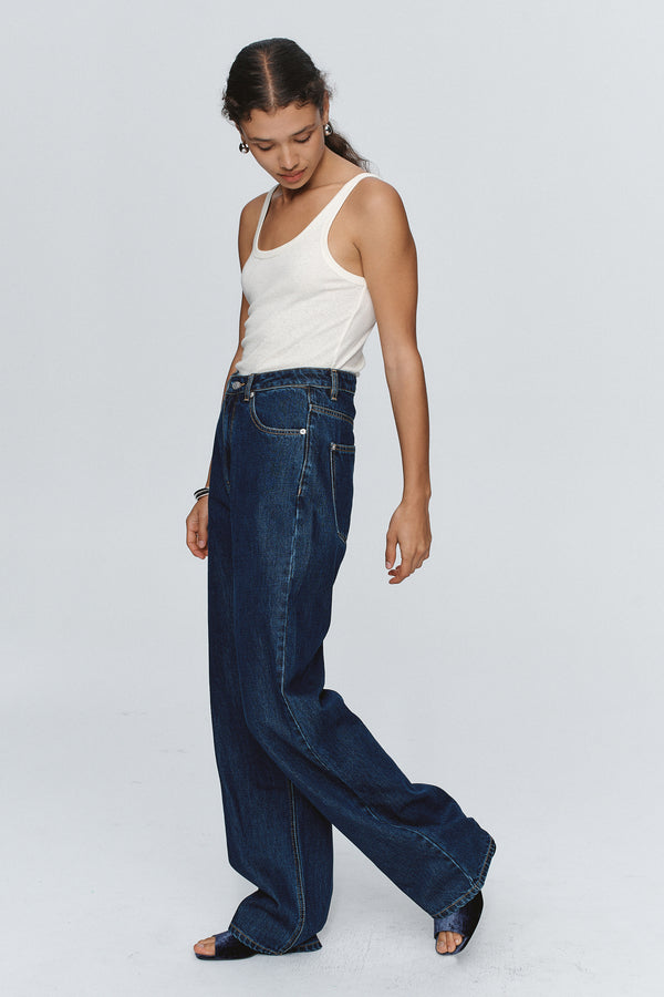 RELAXED JEAN - WASHED INDIGO