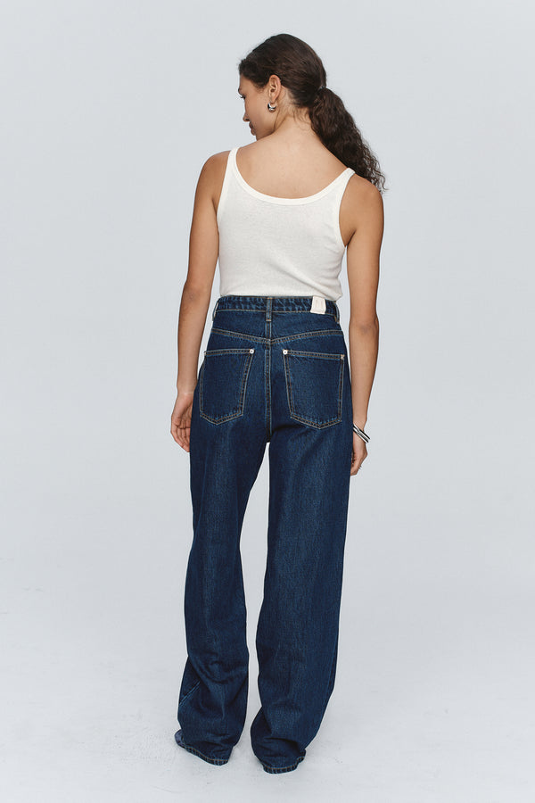 RELAXED JEAN - WASHED INDIGO