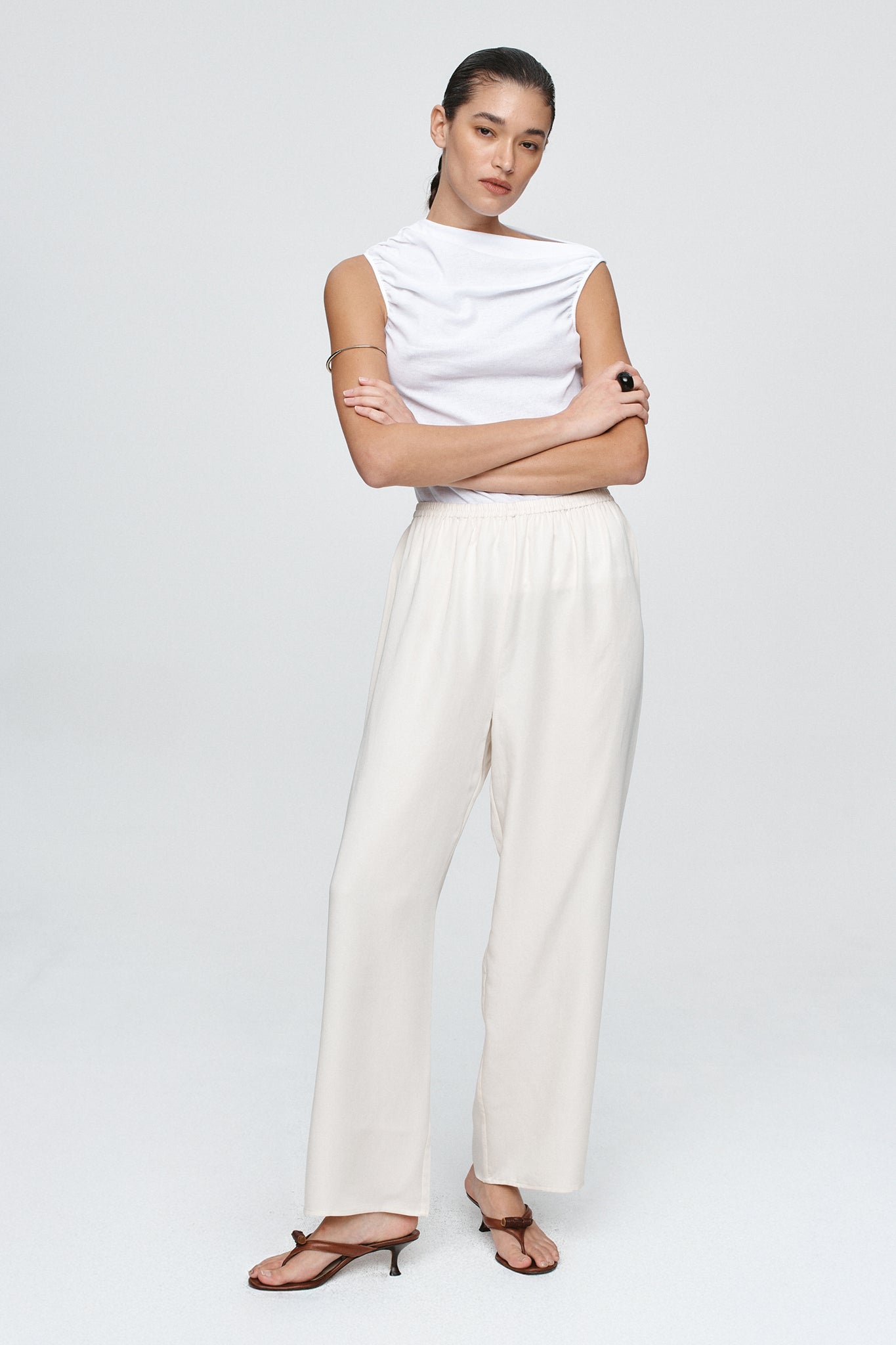 RENEE PANT 2.0 - IVORY