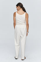 RENEE PANT - SEERSUCKER IVORY