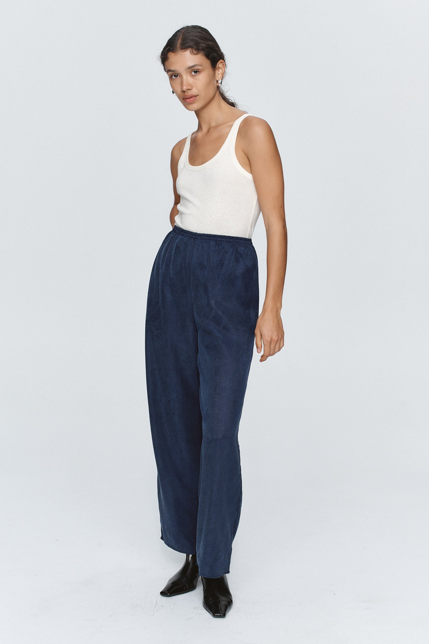 RENEE PANT - NAVY