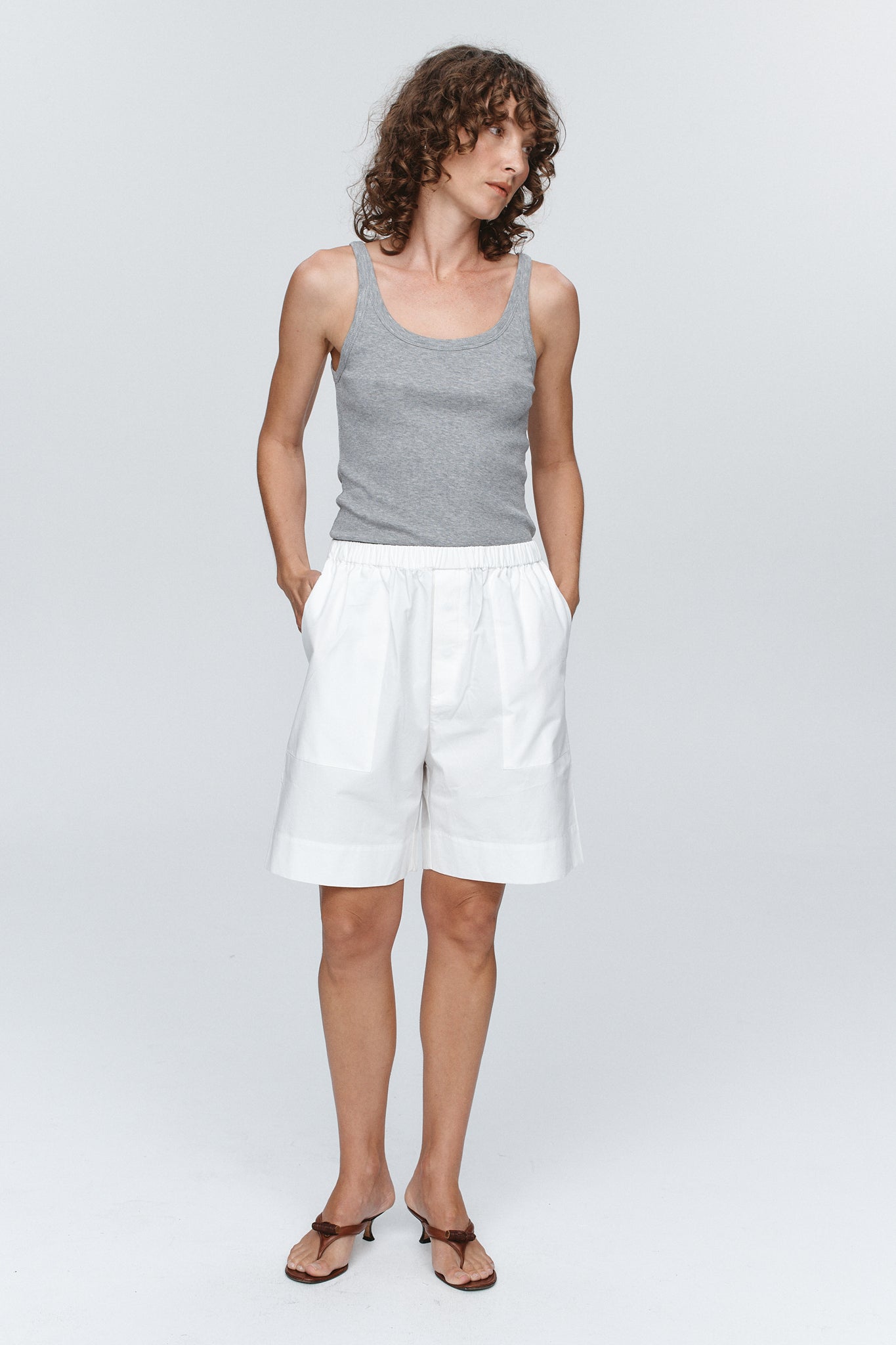 REN SHORT - IVORY