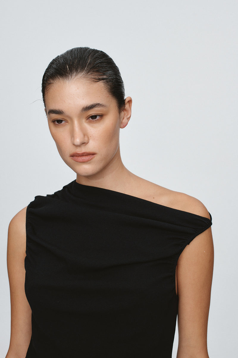 RISA SINGLET - BLACK