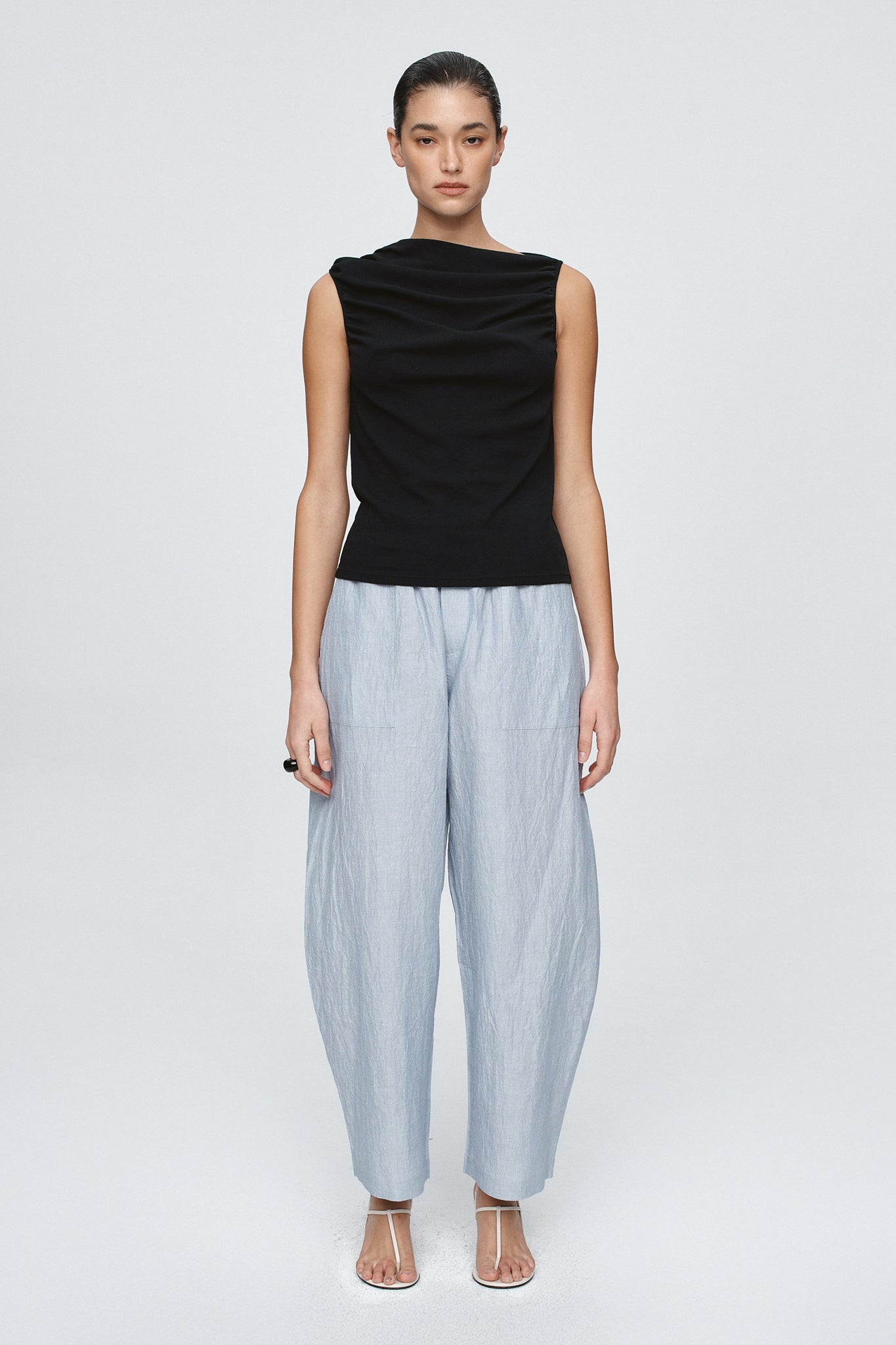 RISA SINGLET - BLACK