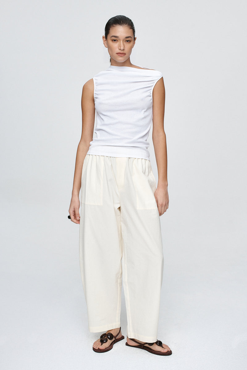 RISA SINGLET - BLANC