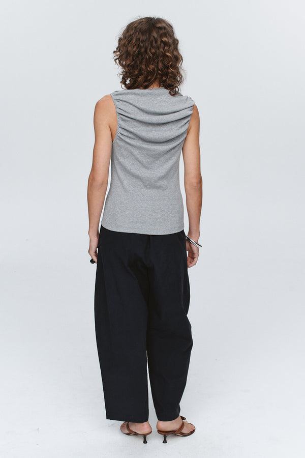 RISA SINGLET - GREY MARLE