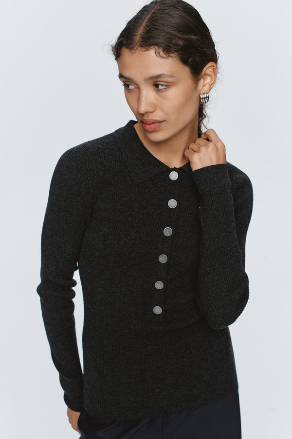 RIVVY KNIT - CHARCOAL