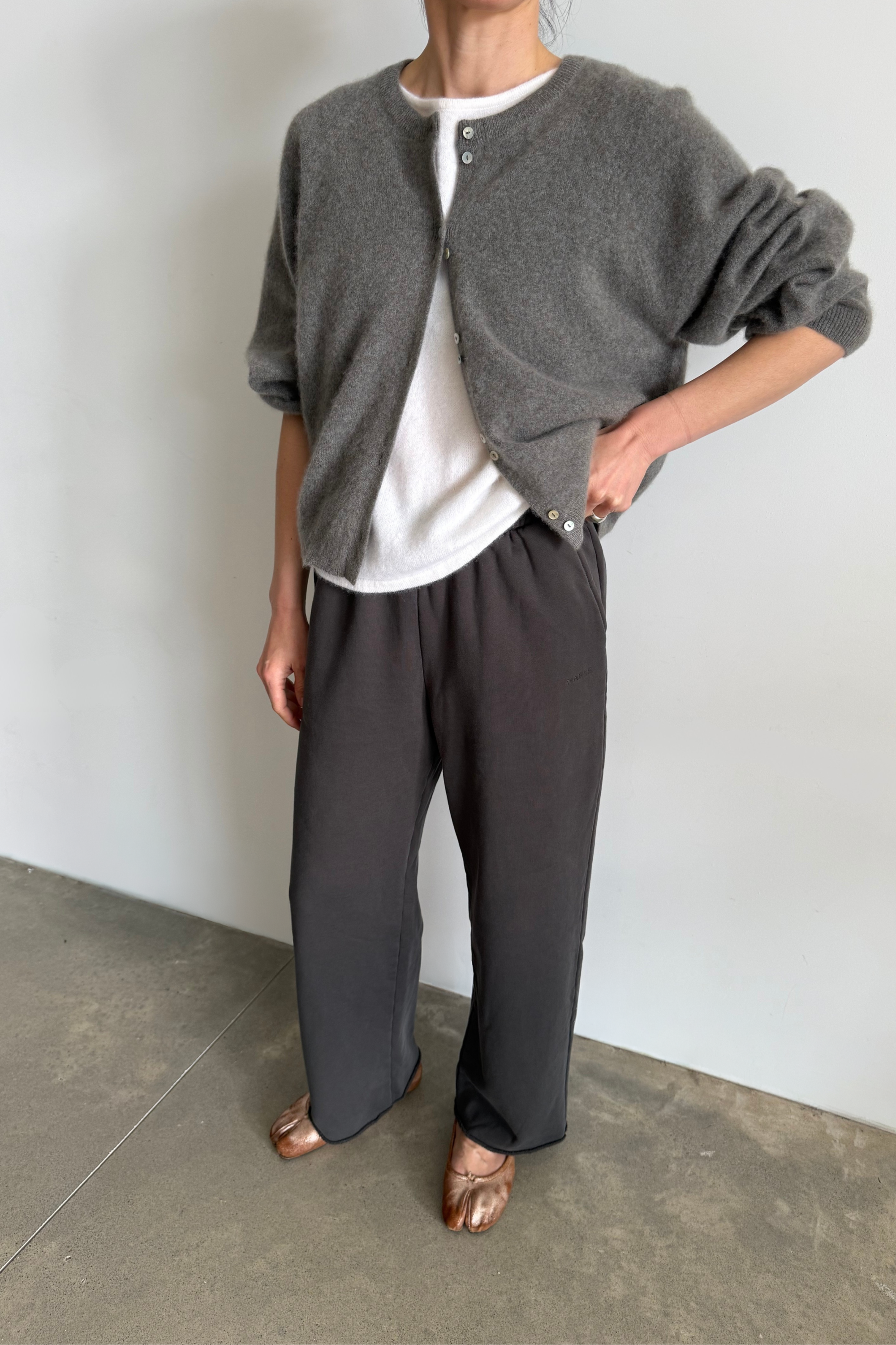 BABETTE CARDIGAN - SQUIRREL