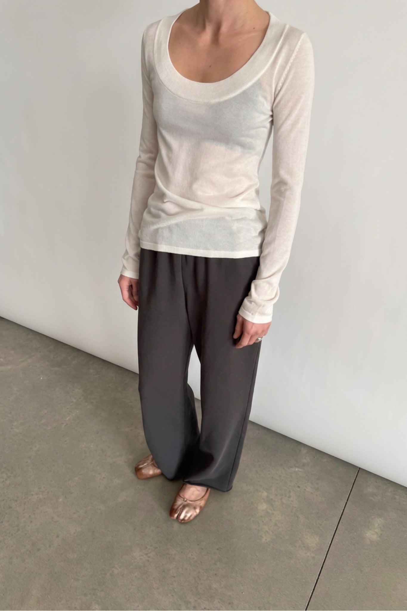 VENEDA TOP - IVORY