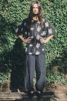 LIBERTY SHORT SLEEVE SHIRT - RICE FLOWER