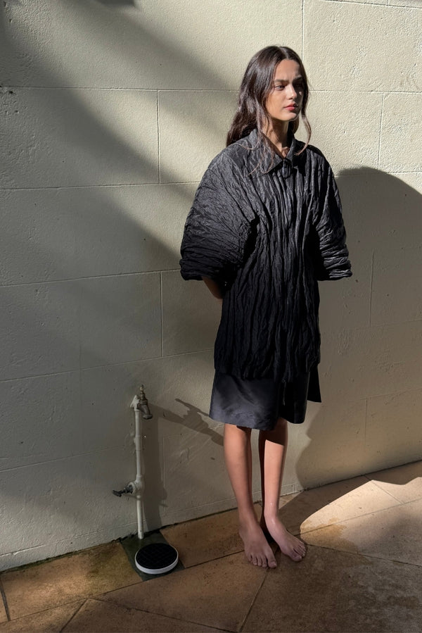 CHRISTIE COAT - BLACK