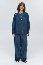 SEAM SHIRT - WASHED INDIGO
