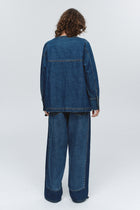 SEAM SHIRT - WASHED INDIGO