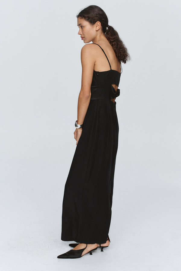 SERGE DRESS - BLACK