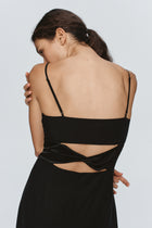 SERGE DRESS - BLACK