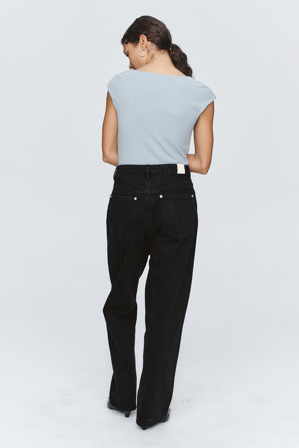 SLUNG JEAN - BLACK