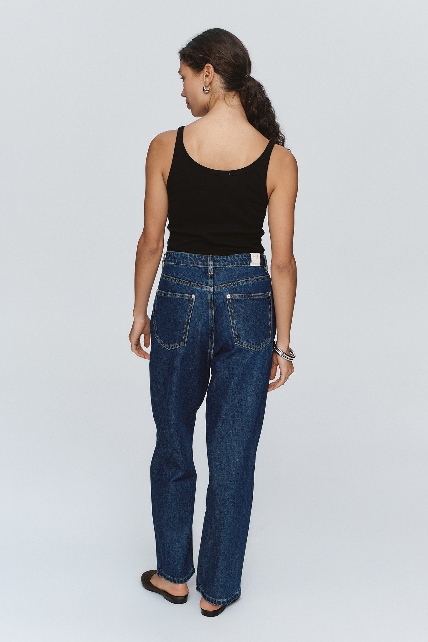SLUNG JEAN - WASHED INDIGO