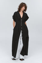 SWAN DRESS - BLACK