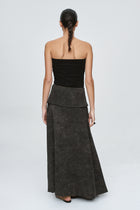 TAFFY SKIRT - WASHED BLACK
