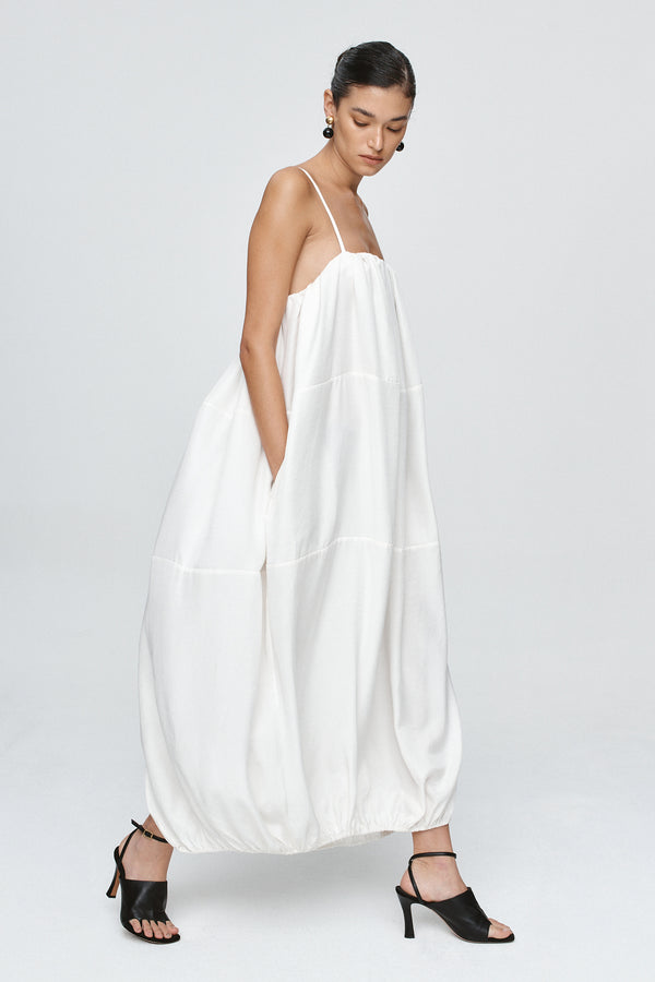 TERRANCE DRESS - BLANC